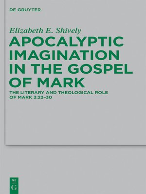 cover image of Apocalyptic Imagination in the Gospel of Mark
